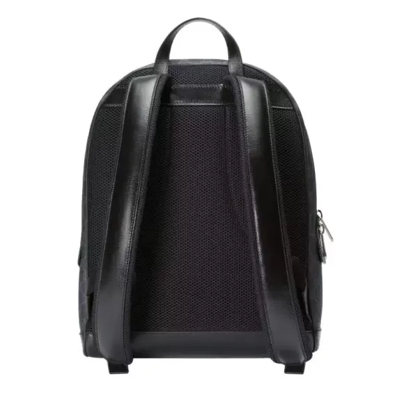 Black Gucci Backpack With Interlocking G