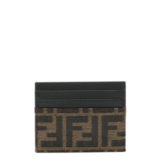 Fendi FF Jacquard Card Holder