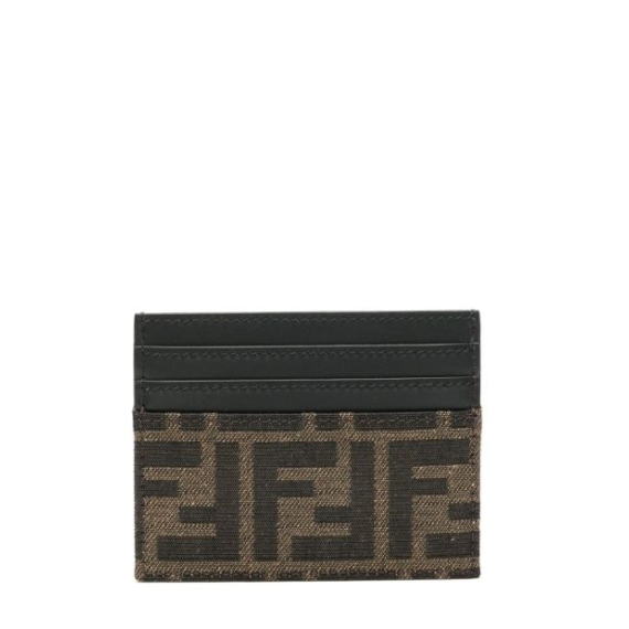 Fendi FF Jacquard Card Holder