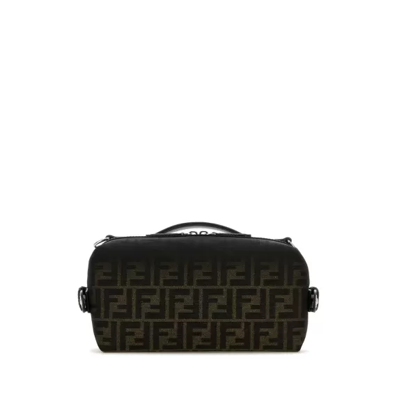 Fendi FF Jacquard Eclissi Fendi Siesta Small Clutch Bag