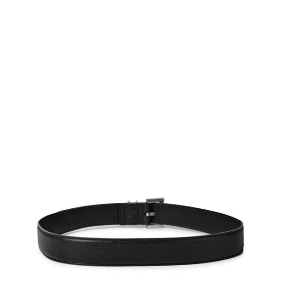 YSL Cassandre Silver Belt