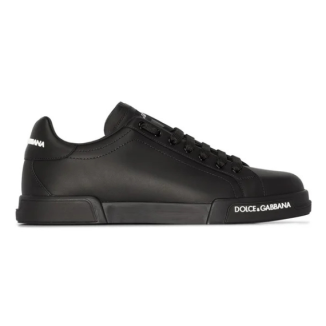 Dolce & Gabbana Portofino logo-detail sneakers black