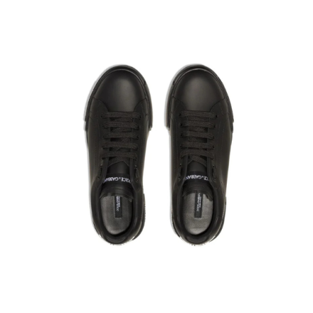 Dolce & Gabbana Portofino logo-detail sneakers black