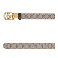 Gucci Gucci Reversible GG Monogram Buckle Belt