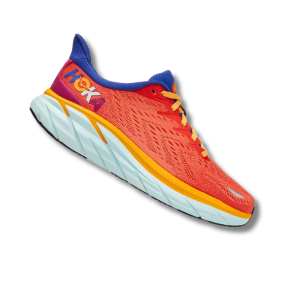 נעלי הוקה קליפטון 8 בצבע כתום – HOKA Clifton 8