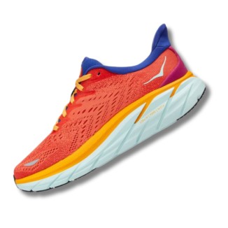 נעלי הוקה קליפטון 8 בצבע כתום – HOKA Clifton 8