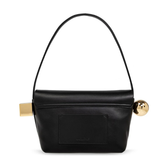 Jacquemus Le Rond Carré Logo Detailed Shoulder Bag