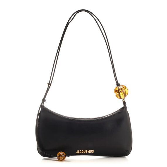 Jacquemus Le Bisou Perle Beaded Shoulder Bag