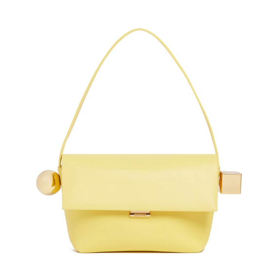 Jacquemus Le Rond Carré Logo Detailed Shoulder Bag