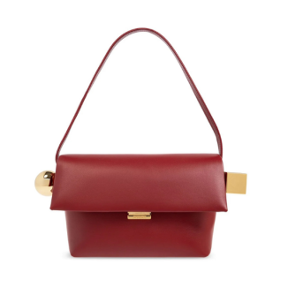 Jacquemus Le Rond Carré Logo Detailed Shoulder Bag