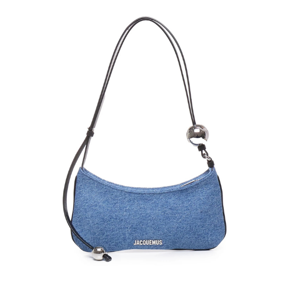 Jacquemus Le Bisou Perle Beaded Shoulder Bag