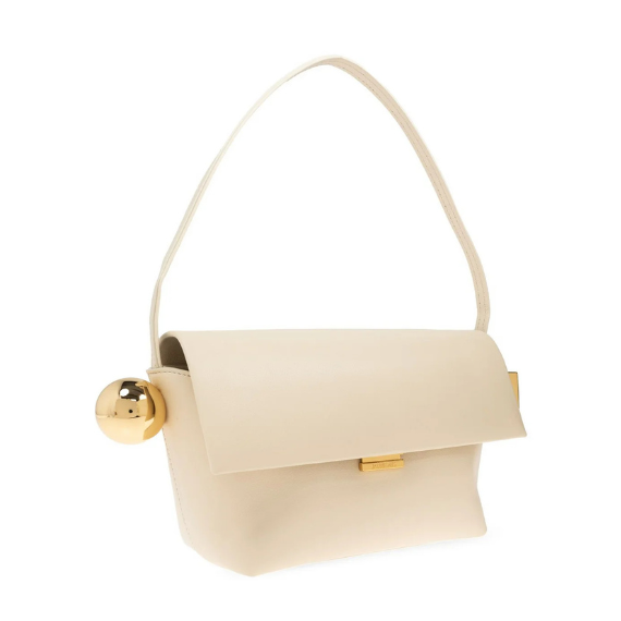 Jacquemus Le Rond Carré Logo Detailed Shoulder Bag