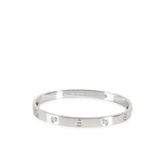 Cartier white gold Love bracelet diamond