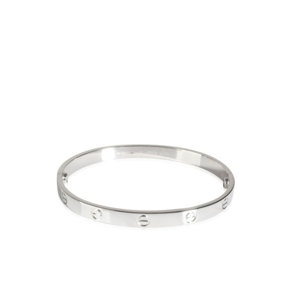 Cartier white gold Love bracelet