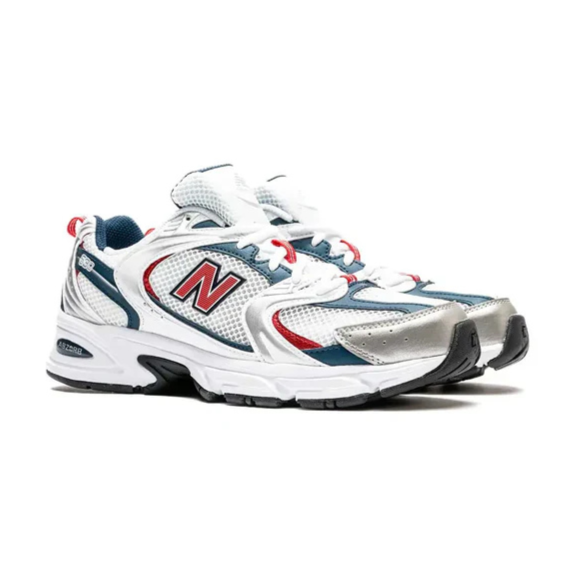 New Balance 530 White Navy Red