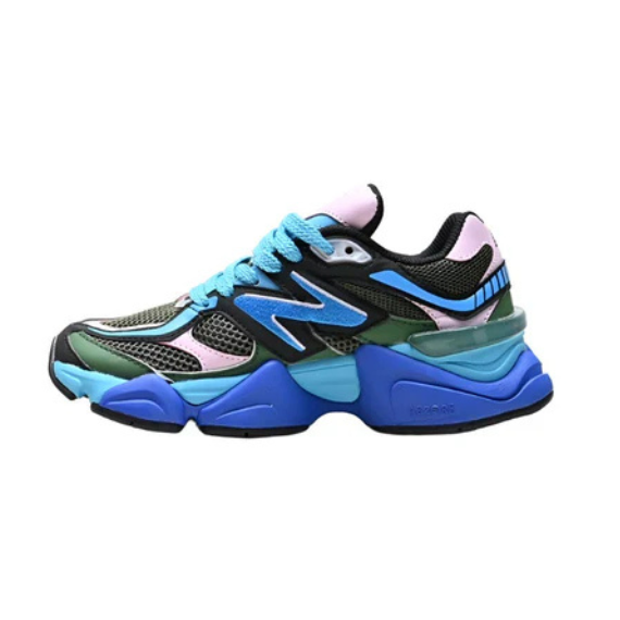 New Balance 9060 Blue Green Pink