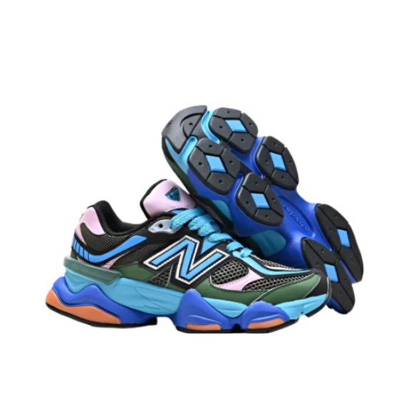 New Balance 9060 Blue Green Pink