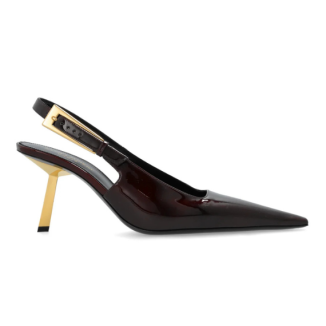 Saint Laurent Saint Laurent Lee Slingback Pointed Toe Pumps