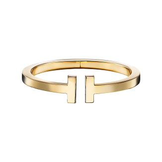 Tiffany Men Square Link Bracelet Gold