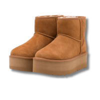 UGG CLASSIC MINI PLATFORM BOOT CHESTNUT