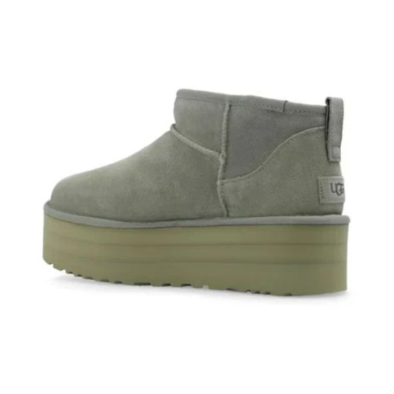 UGG CLASSIC ULTRA MINI PLATFORM MOSS GREEN