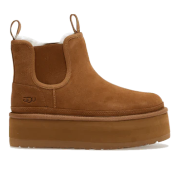 UGG NEUMEL PLATFORM CHELSEA BOOT CHESTNUT