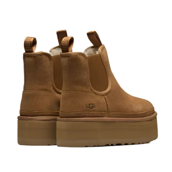 UGG NEUMEL PLATFORM CHELSEA BOOT CHESTNUT