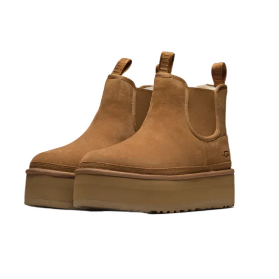 UGG NEUMEL PLATFORM CHELSEA BOOT CHESTNUT