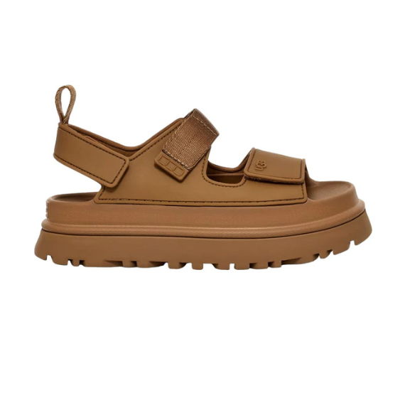 UGG Women’s GoldenGlow Sandal Bison Brown 