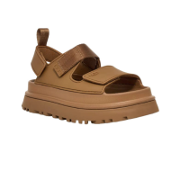 UGG Women’s GoldenGlow Sandal Bison Brown 