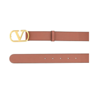 Valentino Valentino VLogo Signature Buckled Belt