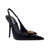 Versace Versace Gianni Pointed-Toe Slingback Pumps